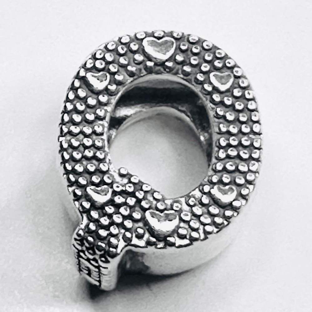 Pandora “Q” Charm S925 Sterling Silver ALE